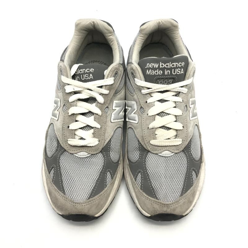 中古】New Balance MR993GL スニーカー 27.5cm グレー ニューバランス 