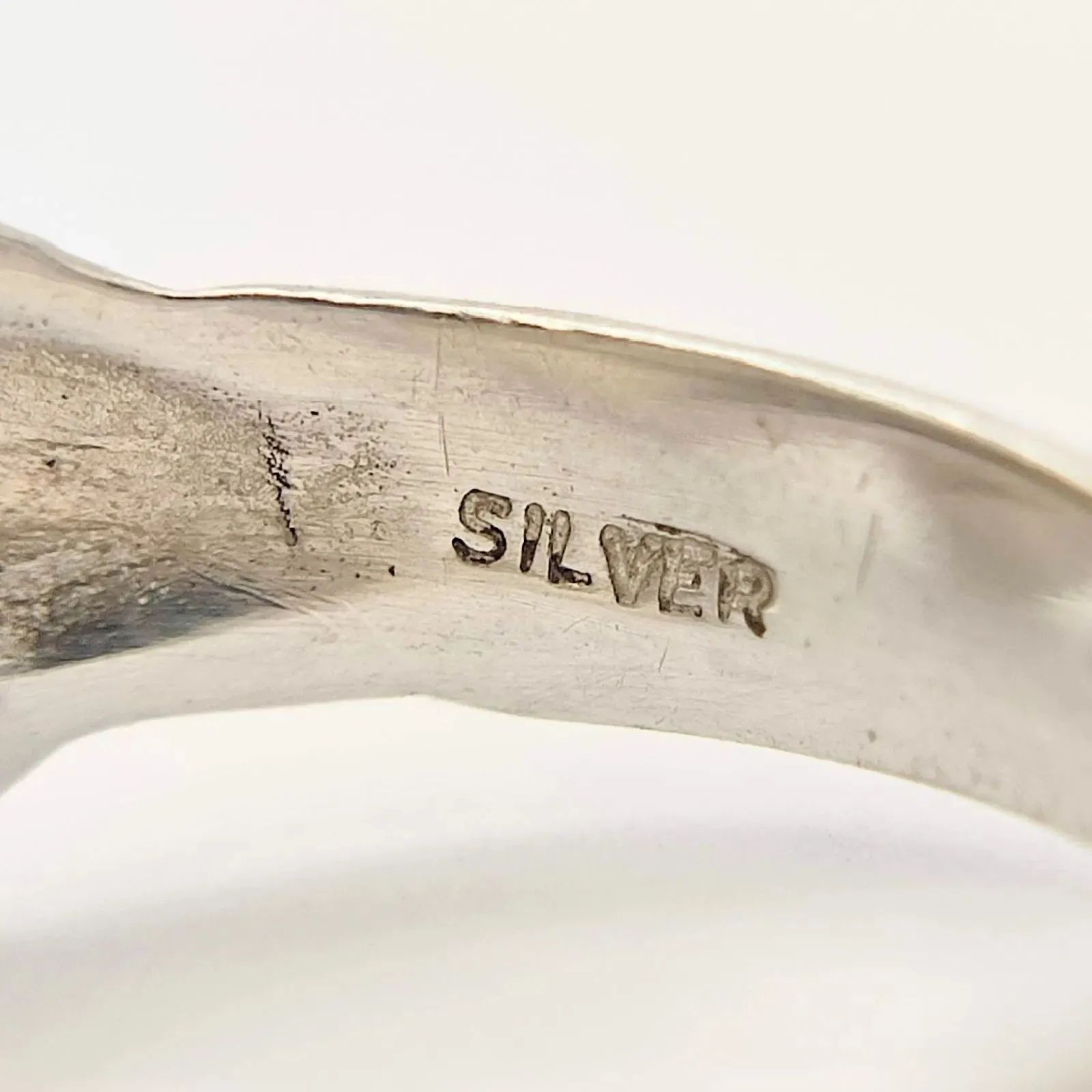 美品】ツイストデザインリング SILVER シルバー925 8号 - メルカリ