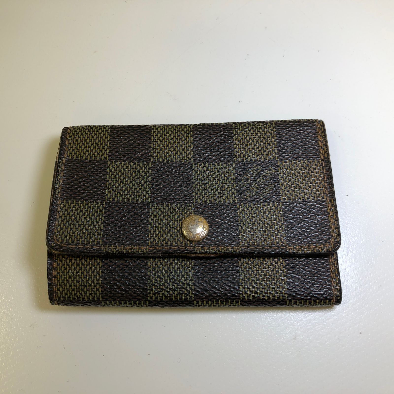 07m0714【難あり】LOUIS VUITTON ルイヴィトン ダミエ エベヌ