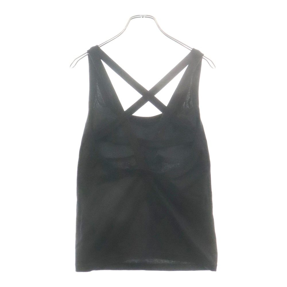 JOHN LAWRENCE SULLIVAN - JOHN LAWRENCE SULLIVAN ジョンローレンスサリバン PENTAGRAM TANK-TOP ペンタゴン コットンタンクトップ ブラック レディース 5D023-0824 JOHN LAWRENCE SULLIVAN (ジョンローレンスサリバン) PENTAGRAM