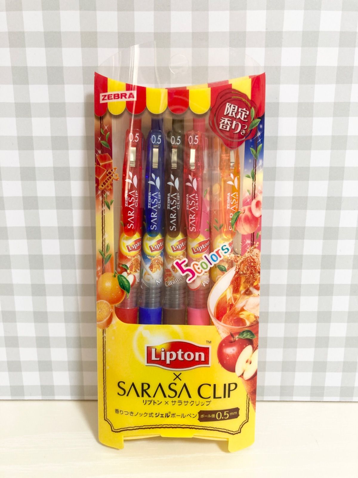 SARASA サラサクリップ ボールペン Lipton リプトン 廃盤3本セット SARASA サラサクリップ ボールペン Lipton リプトン 廃盤3本セット