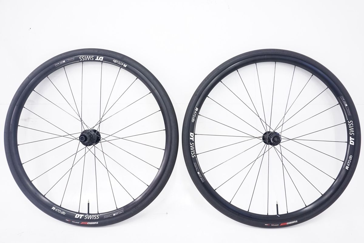 DT SWISS 「ディーティースイス」 R470 シマノ11速 ホイールセット