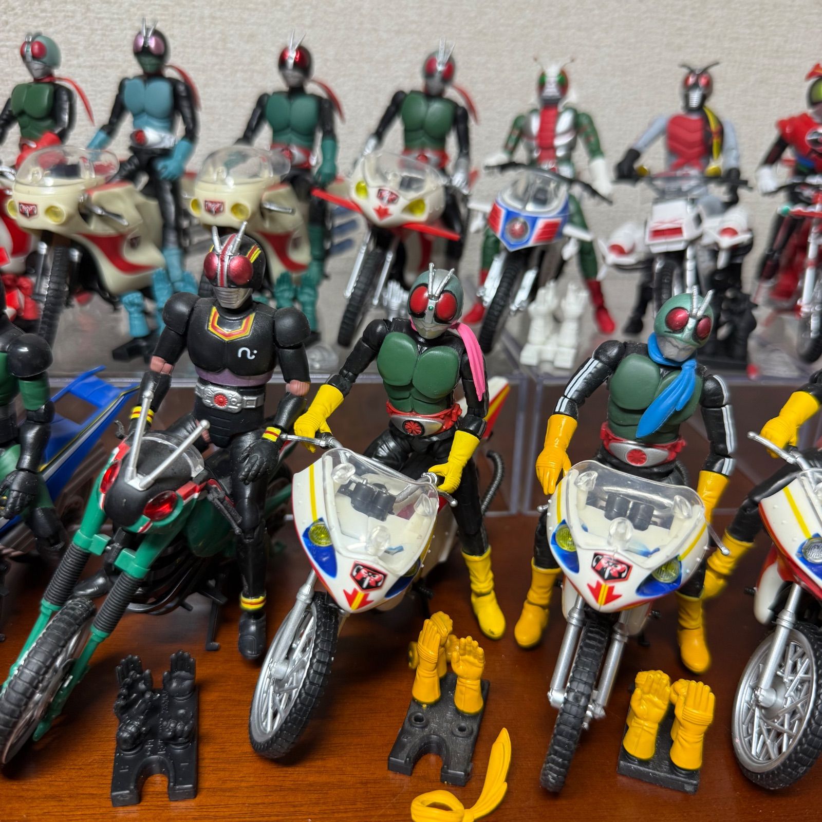 SHODO 掌動 仮面ライダー まとめ売り 昭和多 SHODO-X掌動X 昭和仮面ライダー & ライダーマシン 20台セット まとめ
