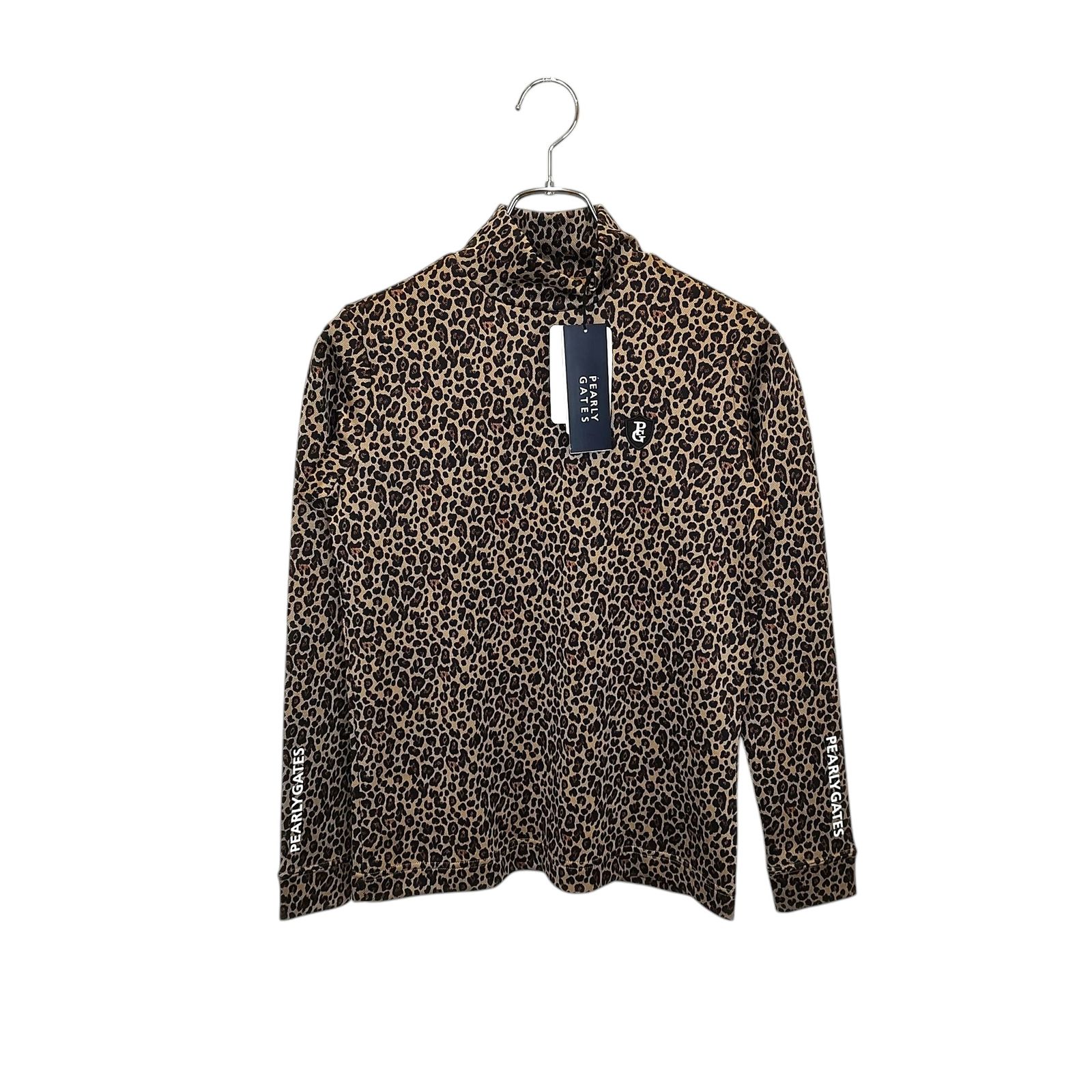 パーリーゲイツ 豹柄モックネック PEARLY GATES パーリーゲイツ 2022年