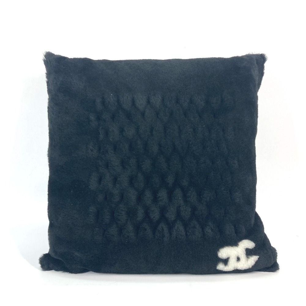 未使用最安】CHANEL クッション ココマーク ノベルティ ブラック 未使用最安】CHANEL クッション ココマーク ノベルティ ブラック