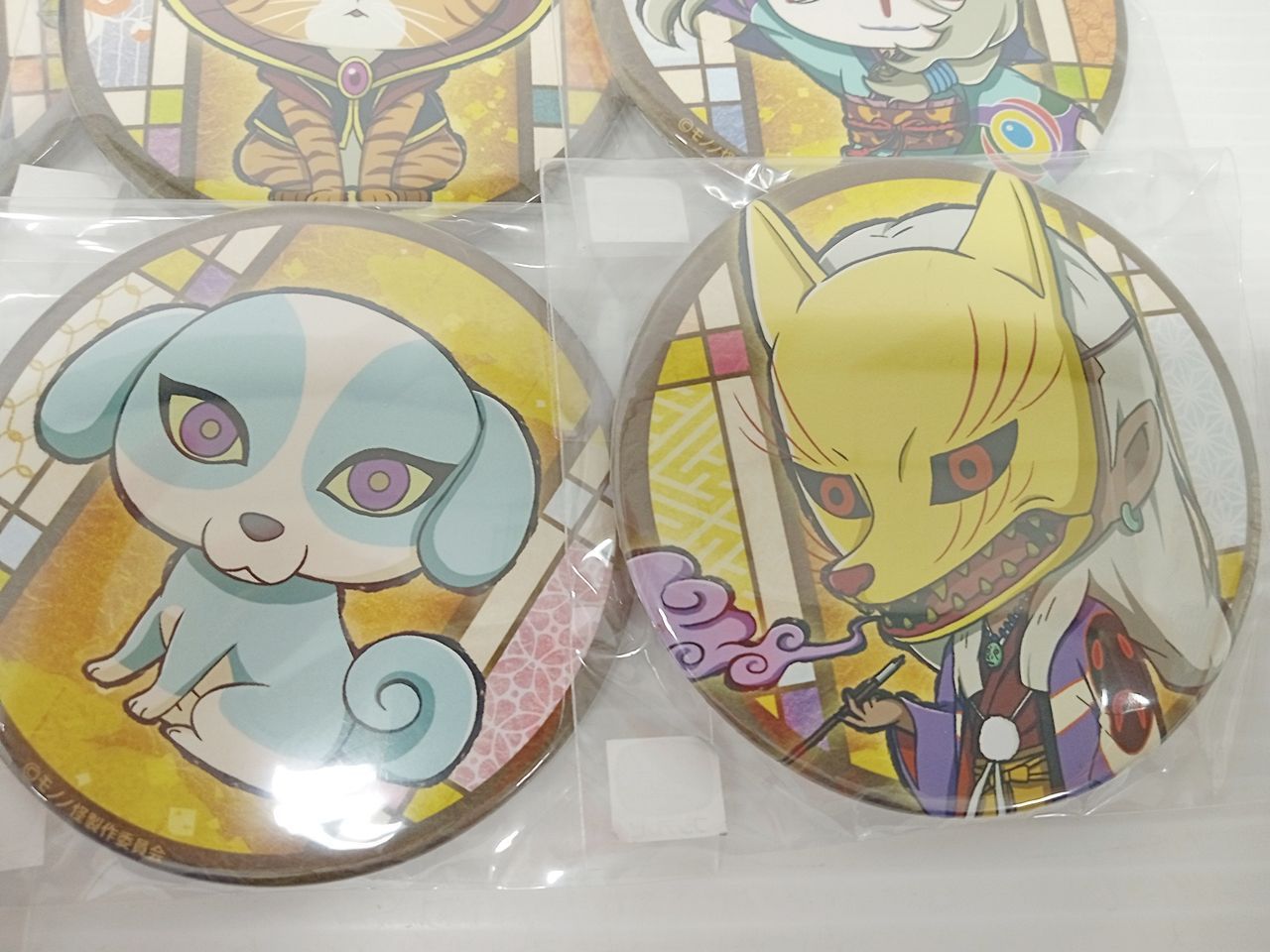モノノ怪　缶バッジ　薬売り　くじメイト　くじ　コンプリート モノノ怪 くじメイト」アニメイト通販で8月11日12時より販売