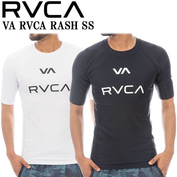 ルーカ ラッシュガード メンズ RVCA VA RVCA RASH SS VA SPORT 半袖ラッシュガード ジム トレーニングからウォータースポーツまで 25SS BF041881