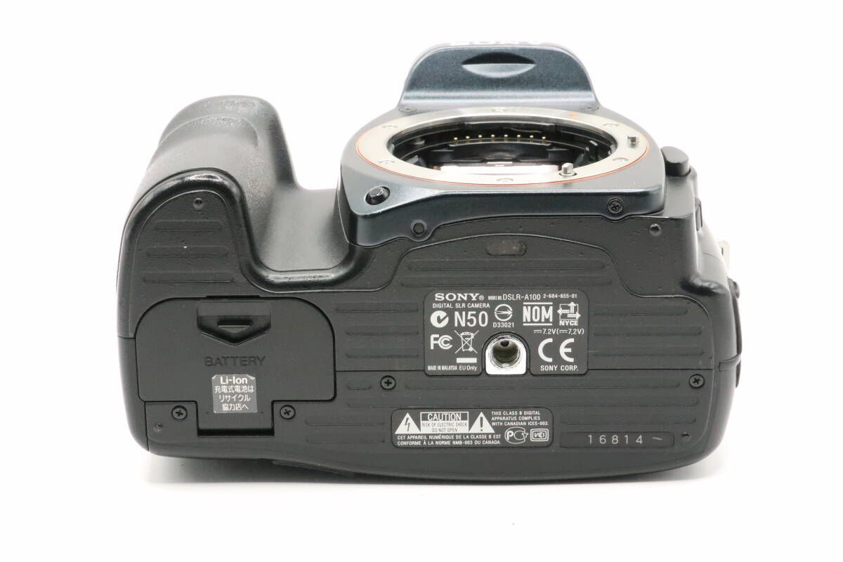 ☆極上品☆ソニー SONY α100 DSLR-A100 + DT 18-55mm F3.5-5.6