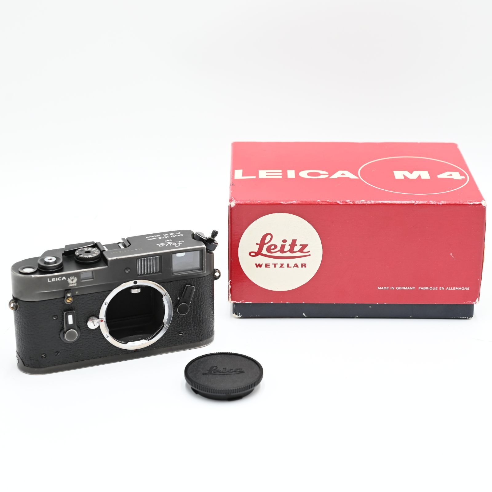 Leica M4 50周年 50jahre ブラッククローム 箱 カメラケース Leica M4 50周年 50jahre ブラッククローム 箱 カメラケース Leica M4