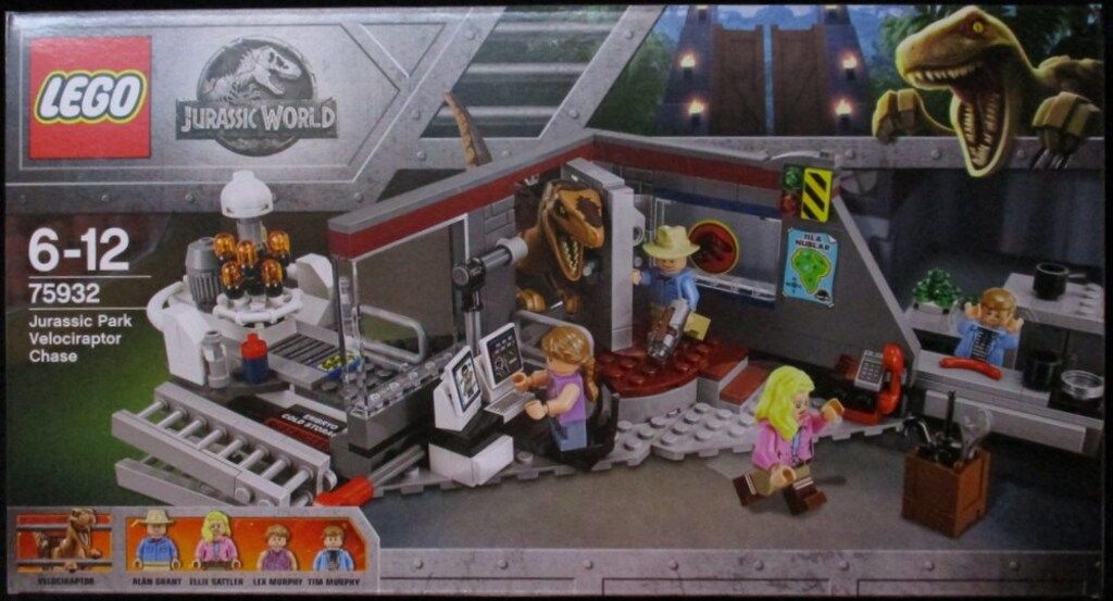 LEGO JURASSIC WORLD ジュラシックパークのラプターチェイス 75932