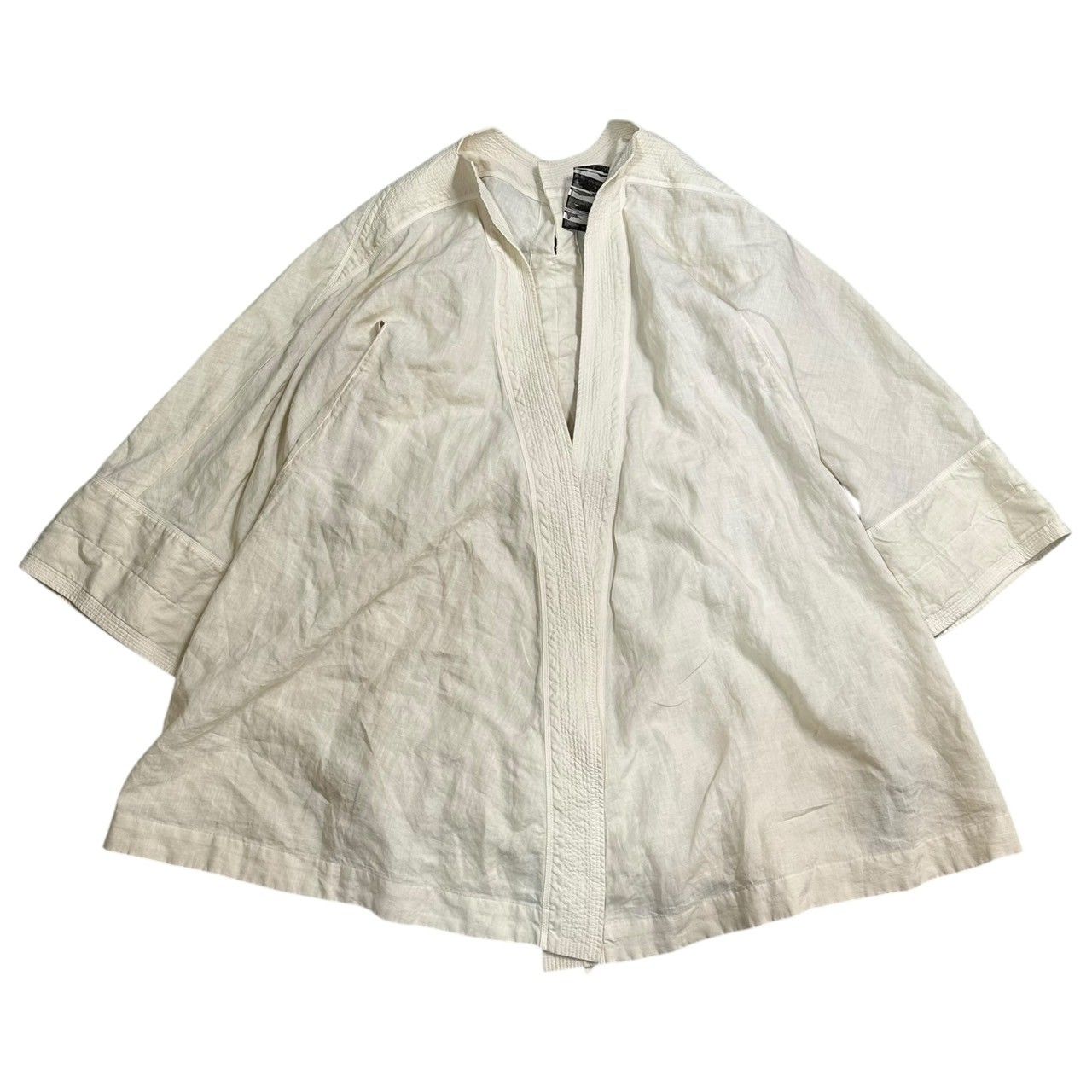 CHAOS(カオス) Linen Cache Coeur Jacket リネン カシュクール