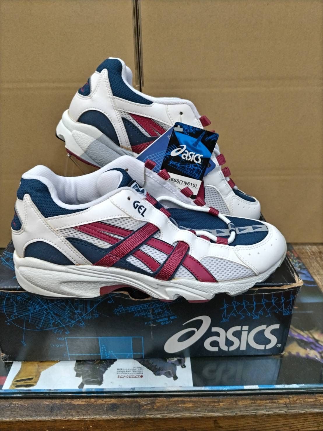 90sデッドストック！】 asics GEL-TARTHER WG ゲルターサー 26cm 箱