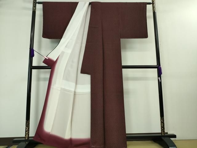 平和屋着物□極上 重要無形文化財 人間国宝 中村勇二郎 江戸小紋 古代