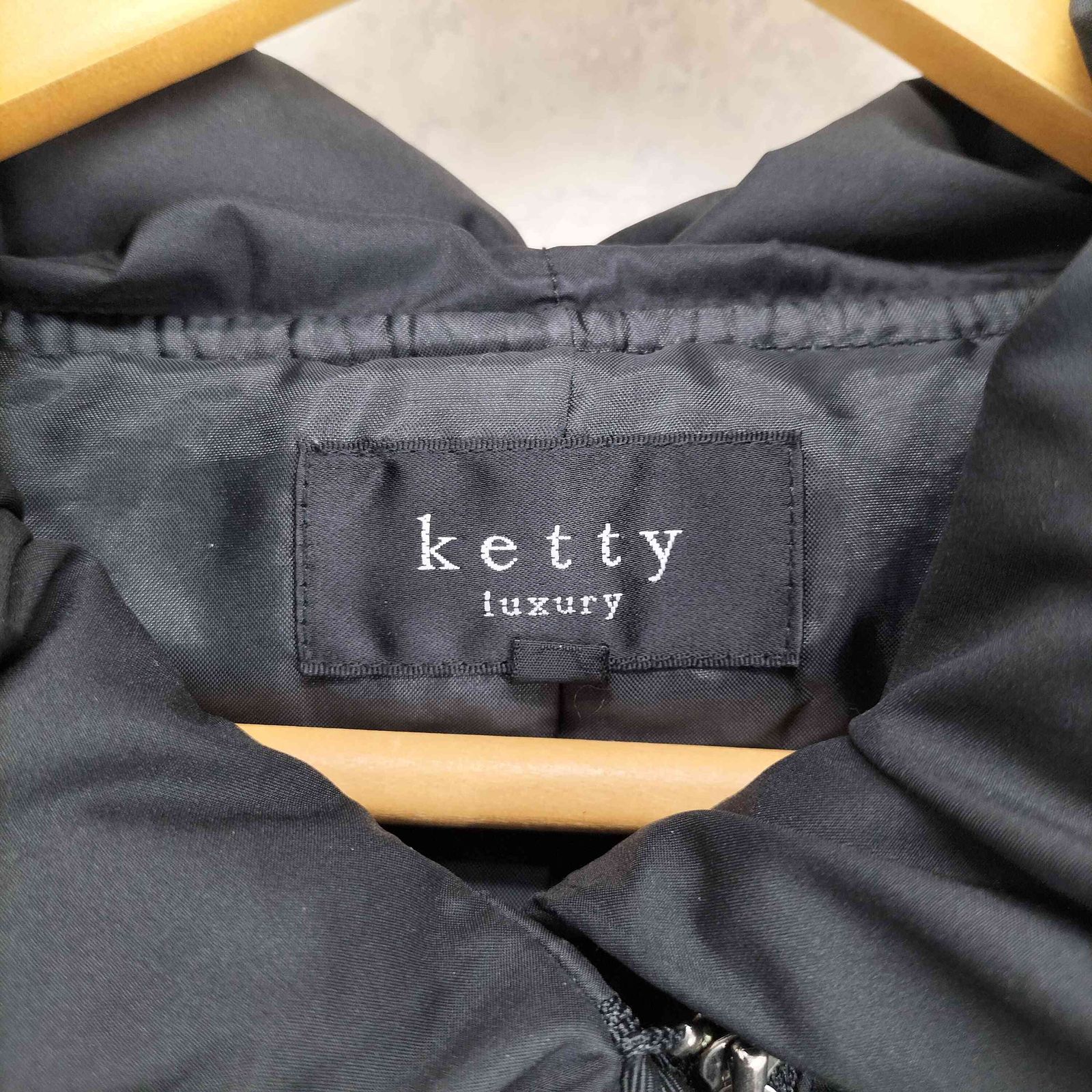 Ketty luxury ダウンコート　ブラック ケティー ketty luxury ダウンコート レディース JPN：2 - メルカリ