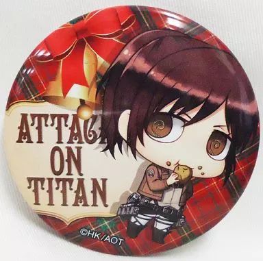 中古】食玩 雑貨 7.サシャ(ちみキャラ) 「進撃の巨人 ビッグ缶バッジ