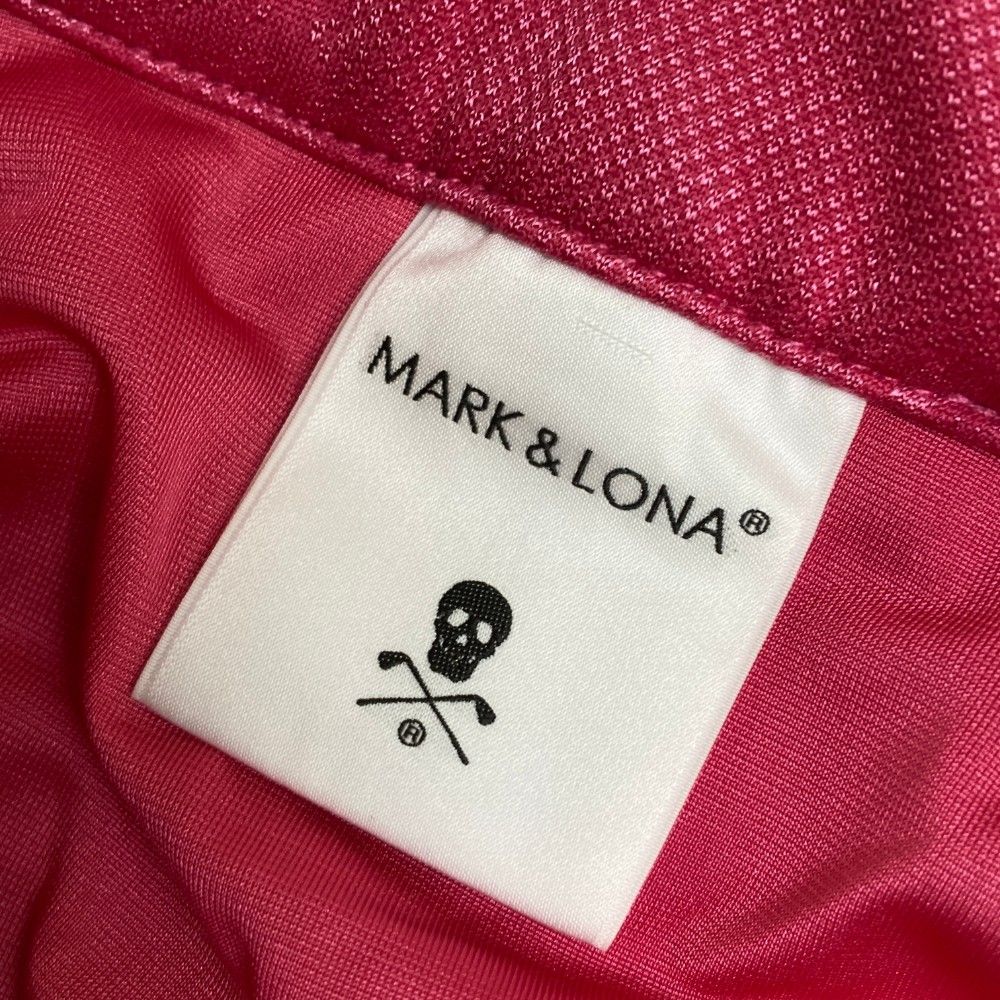 サイズ：38 MARK&amp;LONA マークアンドロナ ; 裏地付き スカート スカル総柄 ピンク系 [240101362444] ゴルフウェア レディース ストスト サイズ：38 MARK&LONA マークアンドロナ ; 裏地付き スカート