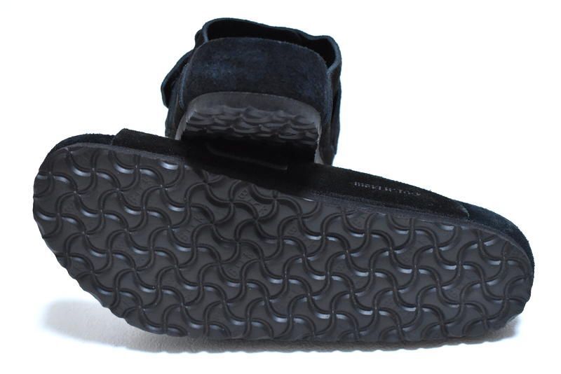 Birkenstock ブラック Kyoto 43 28cm Kyoto Leather Puff Pack Black | BIRKENSTOCK