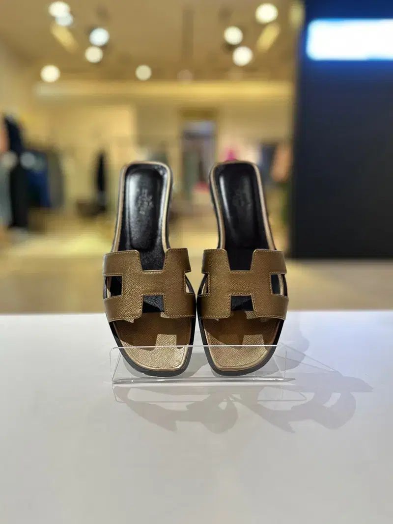 Hermes エルメス オラン サンダル Hロゴ レディース 36