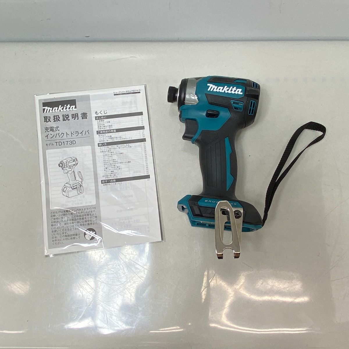 ΦΦMAKITA マキタ 【未使用品】充電式インパクトドライバ TD173D ブルー 