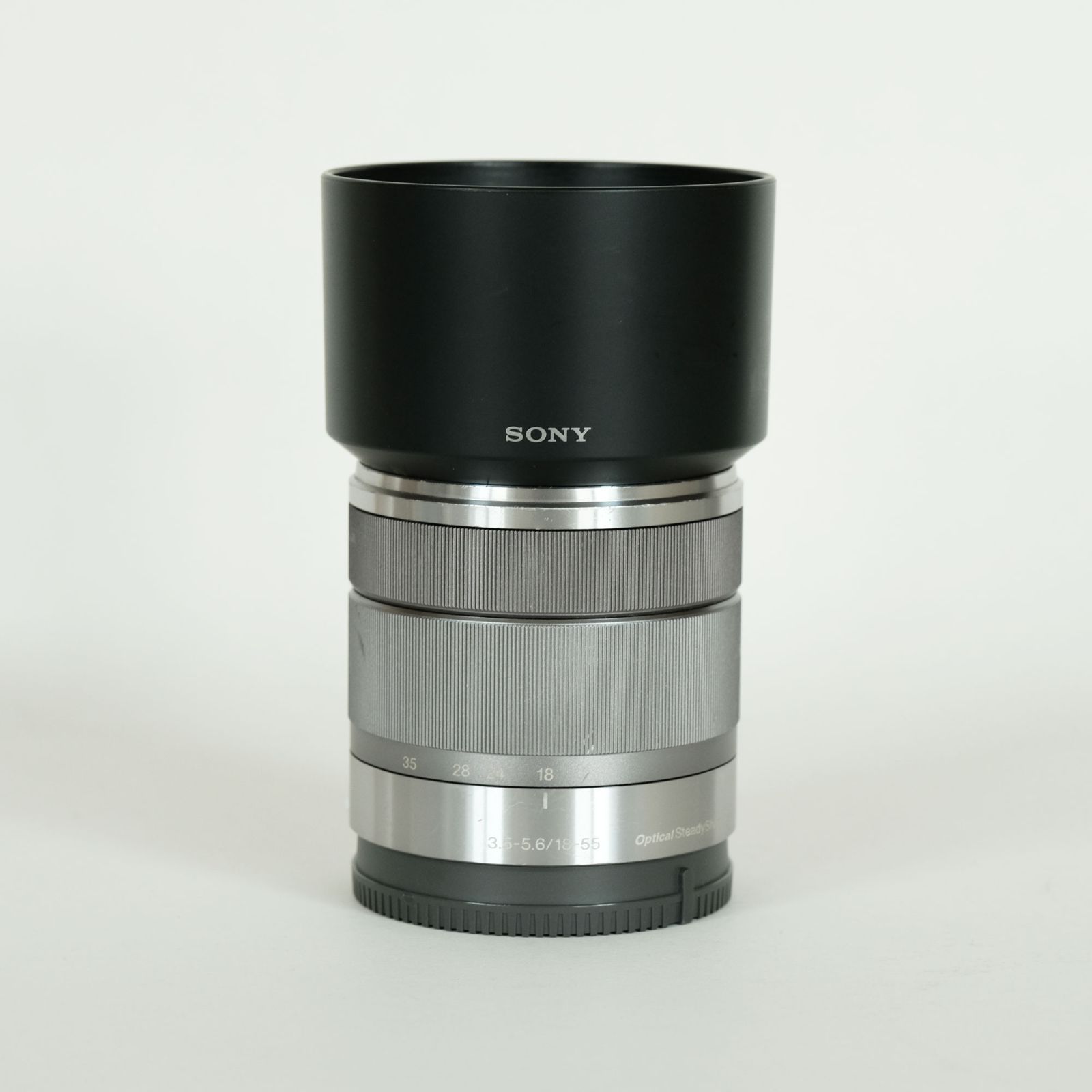ソニー SEL1855 18-55mm f/3.5-5.6 レンズ シルバー