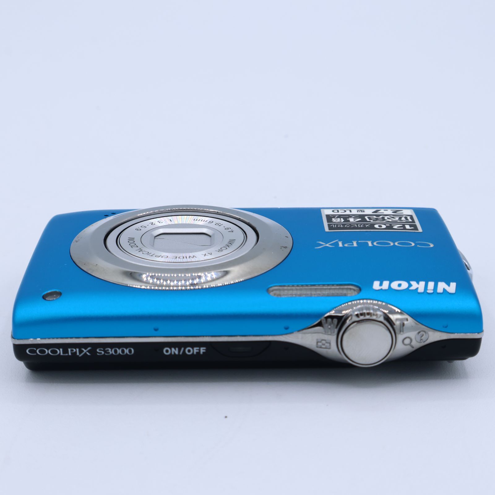 Nikon ニコン COOLPIX S3000 アクアブルー 【公式通販】