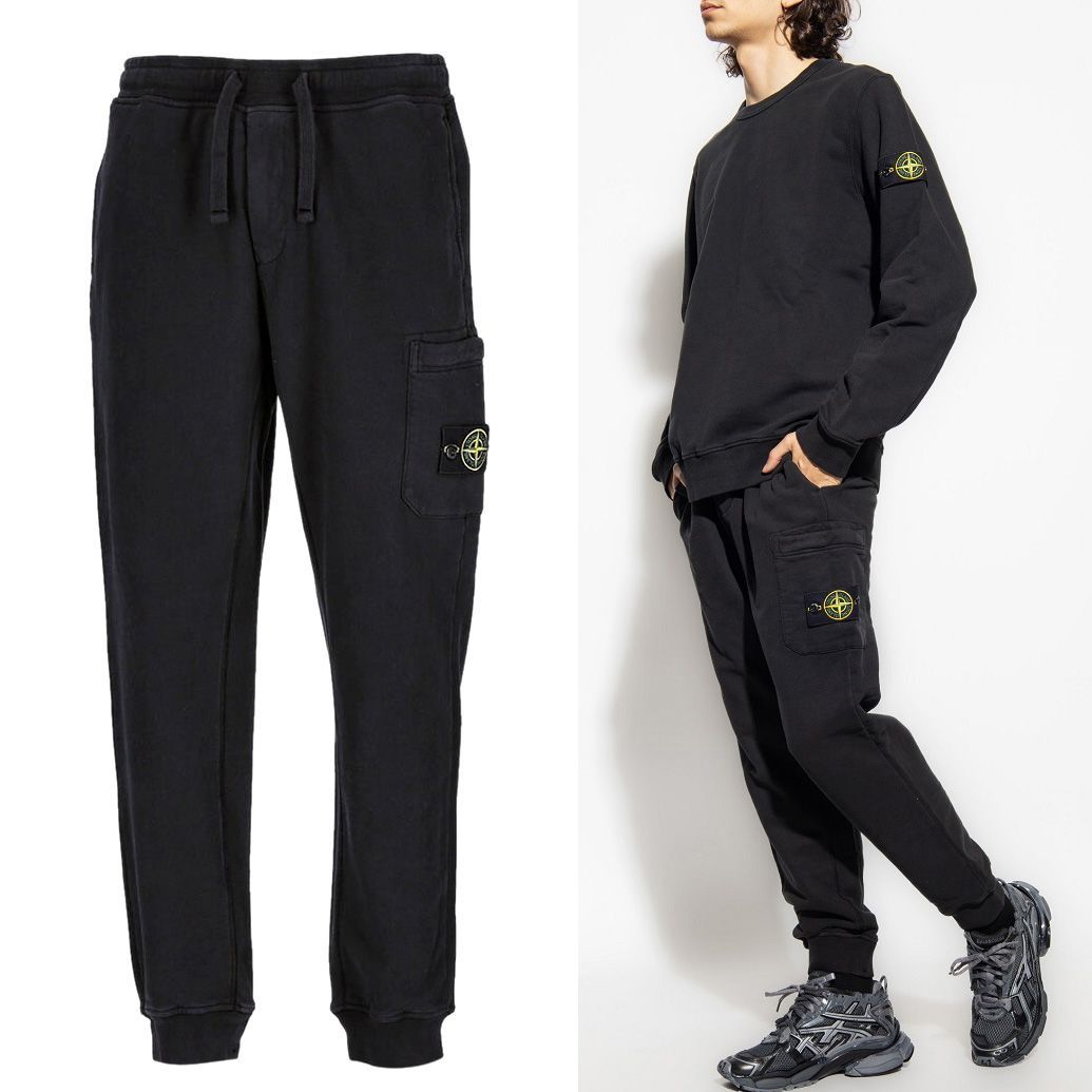 21 STONE ISLAND ストーンアイランド 811564551 A0029 ブラック