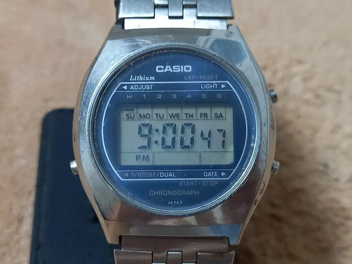 CASIO カシオ 時計 ヴィンテージ デジタル スチール