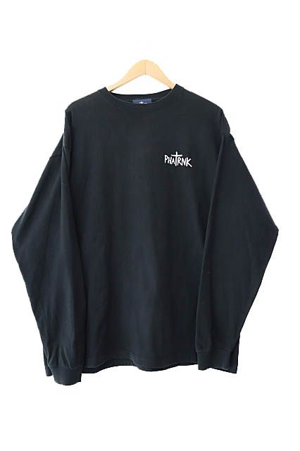 PHATRNK ファットランク L/S Tee ロゴ プリント ロングスリーブ