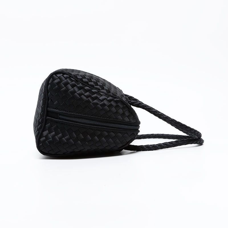【希少】 ボッテガヴェネタ ハンドバッグ　イントレチャート　サテン w30 BOTTEGAVENETA ボッテガヴェネタ ハンドバッグ イントレチャート
