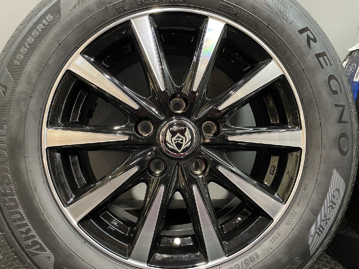 新品 2024 バランス済 BS REGNO GR-XIII X3 195/65R15 91H 夏タイヤ