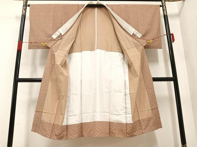 平和屋着物●長襦袢 無双仕立て 花尽くし 正絹 ♥ AABA8190ph