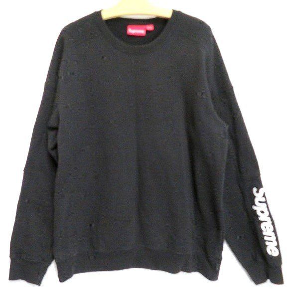 s24g-636x【中古】Supreme ｼｭﾌﾟﾘｰﾑ19SSFomula CrewneckBlack/XLargeｽｳｪｯﾄ