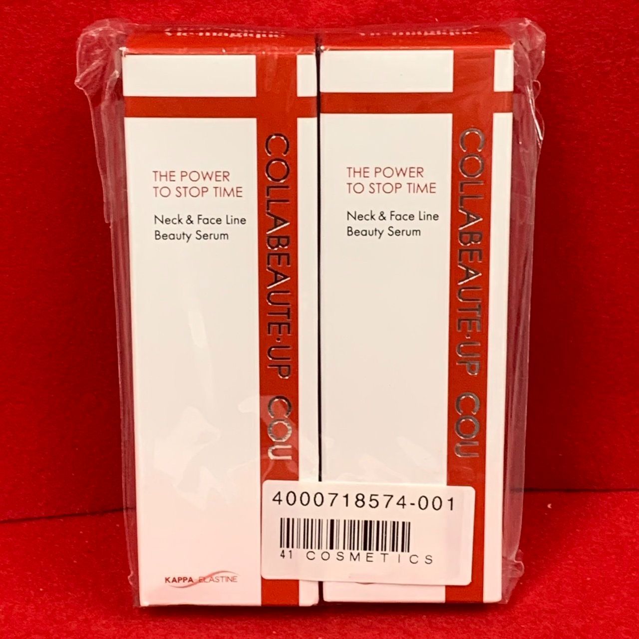 コラボーテ・アップ　クー　ジェル状美容液　ネック＆フェイスライン用　40g×2箱セット　　Kk12