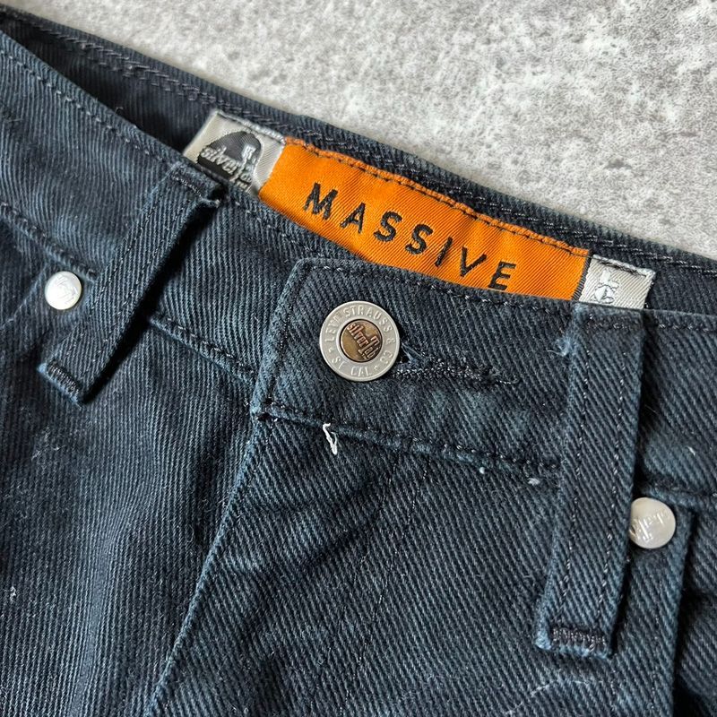リーバイスシルバータブmassive ブラック silvertab 90s