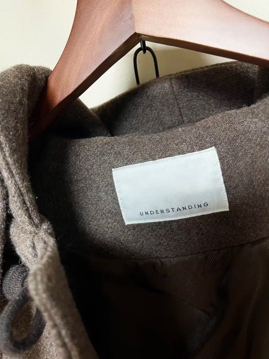 新鮮味のある UNDERSTANDING モカブラウン ダッフルコート ロングコート ウールコート 2025新作☆大人気！