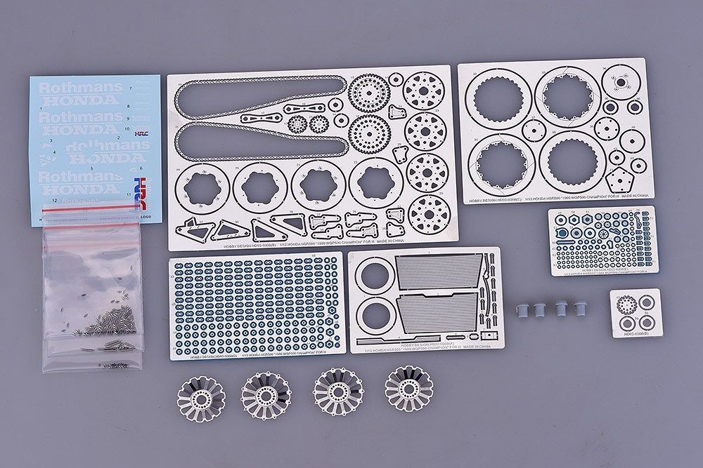 ホビーデザイン HD02-0308 1 12 ホンダ NSR500 1989 WGP500 チャンピオン ディティールアップセット ハセガワ用 エッチングパーツ メタルパーツ レジン デカール