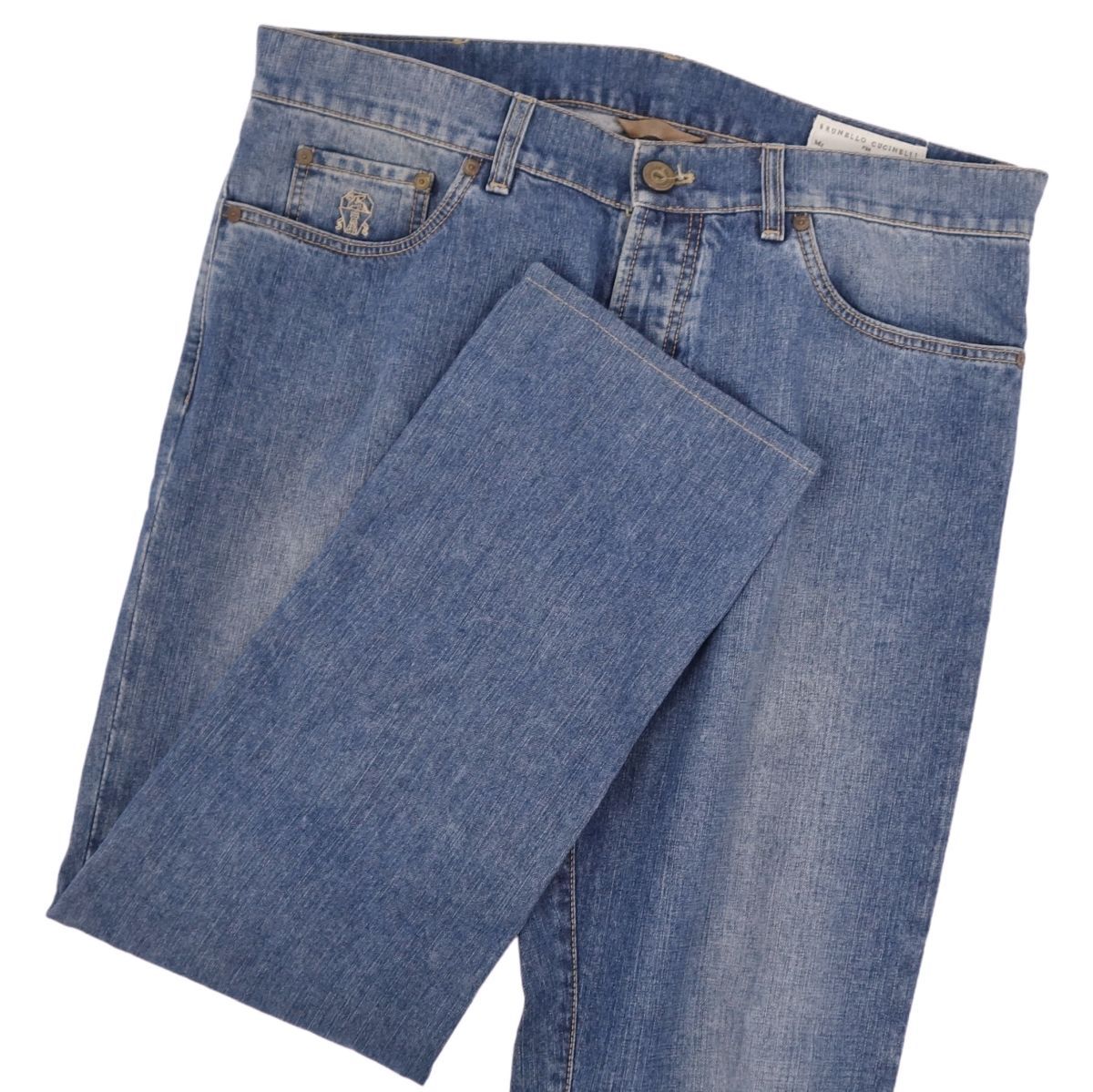 美品 ブルネロクチネリ BRUNELLO CUCINELLI パンツ デニムパン - メルカリ