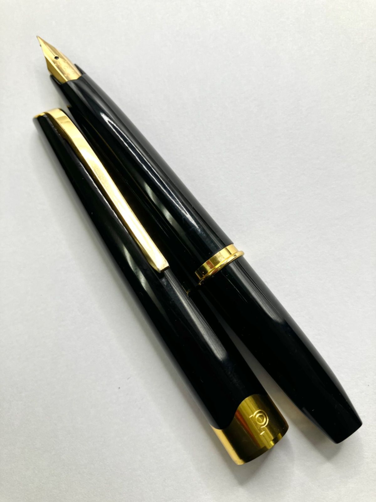 PLATINUM プラチナ 万年筆 】ペン先K14 細字タイプ ブラック ⭐️外観