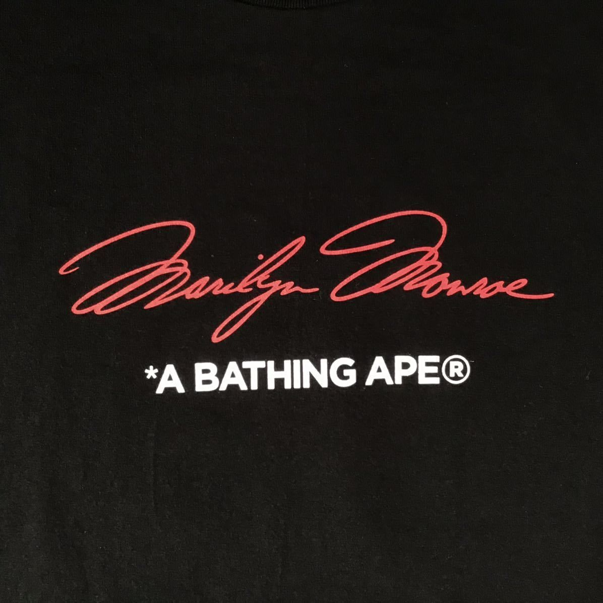 マリリン モンロー × BAPE ABC camo Tシャツ Lサイズ a bathing