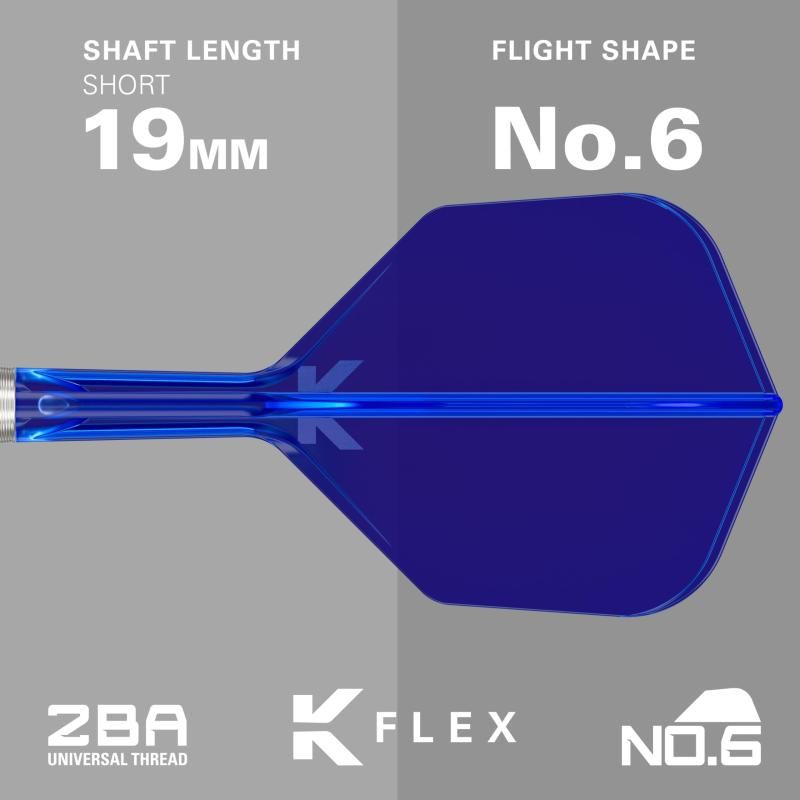 タングステンソフトチップダーツセット K-Flex付き