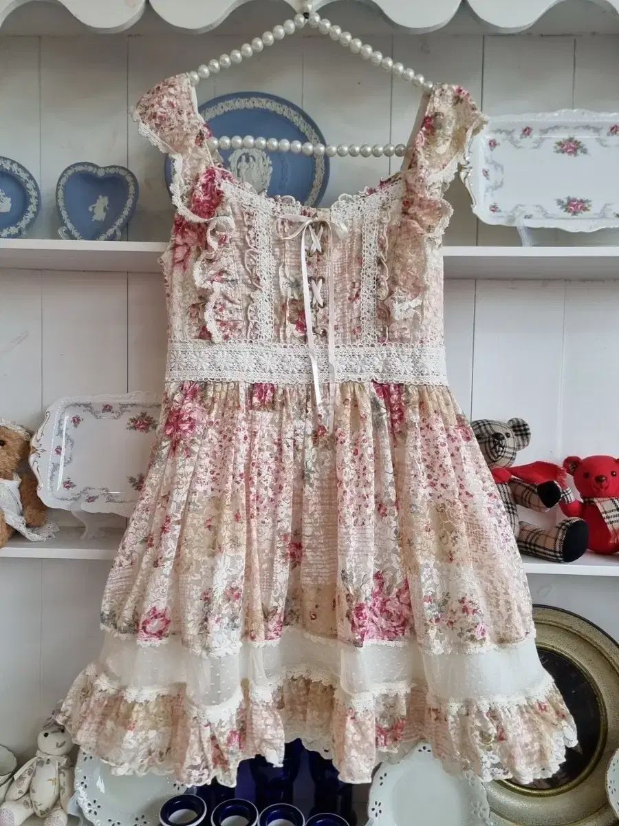 リズリサ Liz Lisa フローラル コルセット レース ワンピース