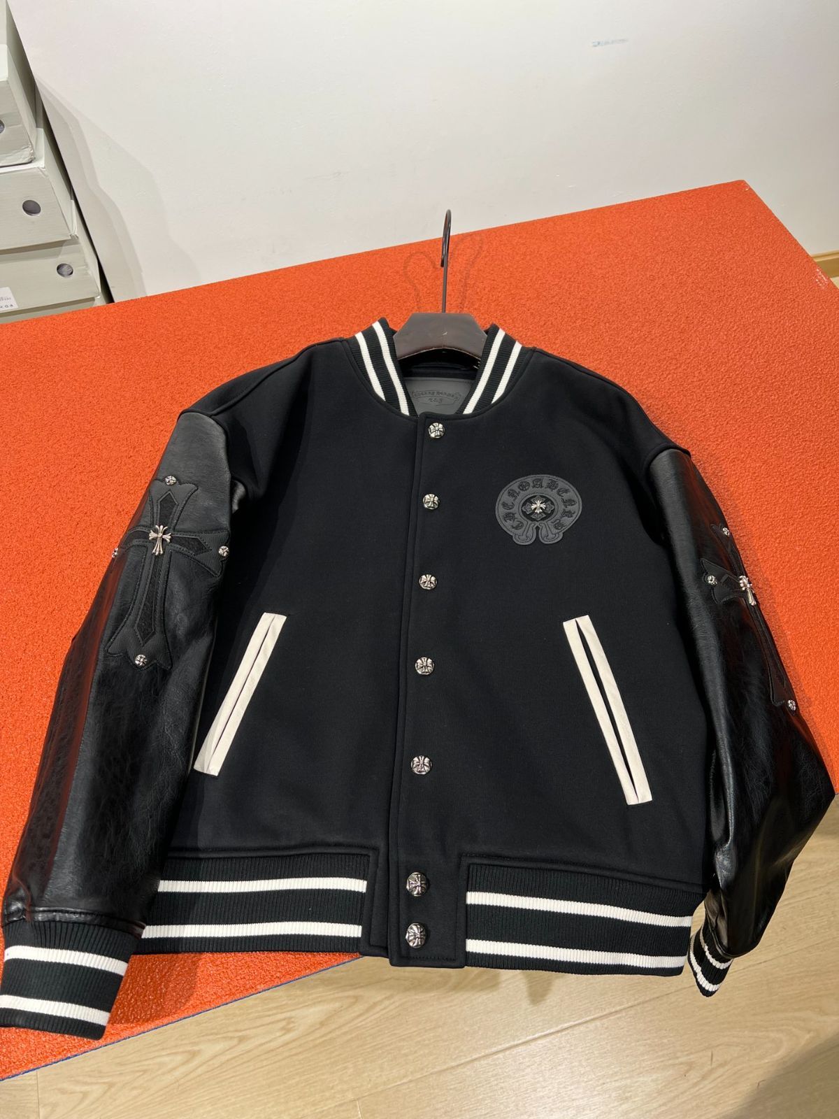 新品Chrome Hearts クロムハーツ ジャケット アウター XL 黑