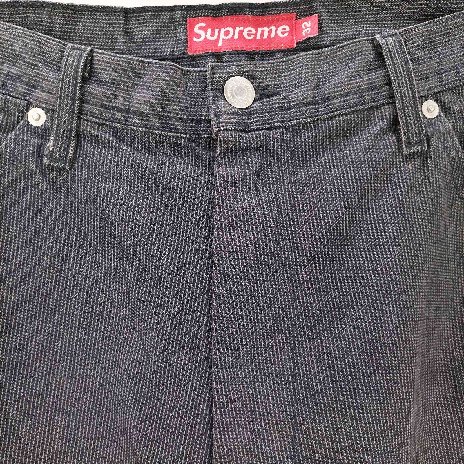 シュプリーム Supreme 90-00S ヒッコリーペインターパンツ