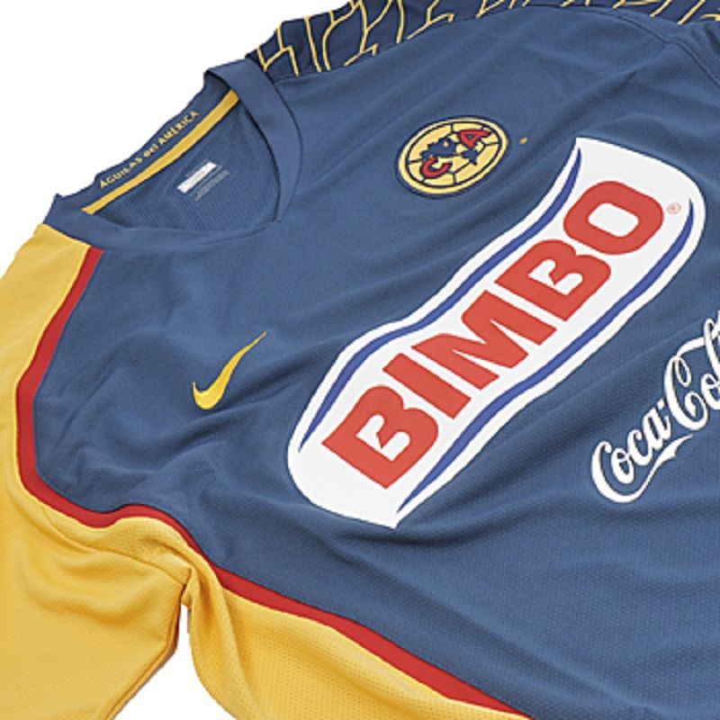 NIKE - メキシコリーグ クラブアメリカ 2007/08 ユニフォーム アウェー用 現地入手 中古 美品】メキシコリーグ クラブアメリカ 2007-2008