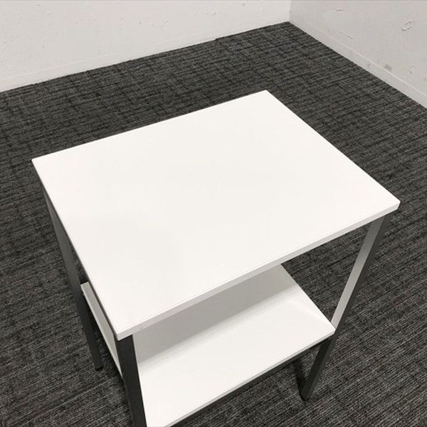 電話台 4L93 フレームタイプ オフィス オカムラ ホワイト