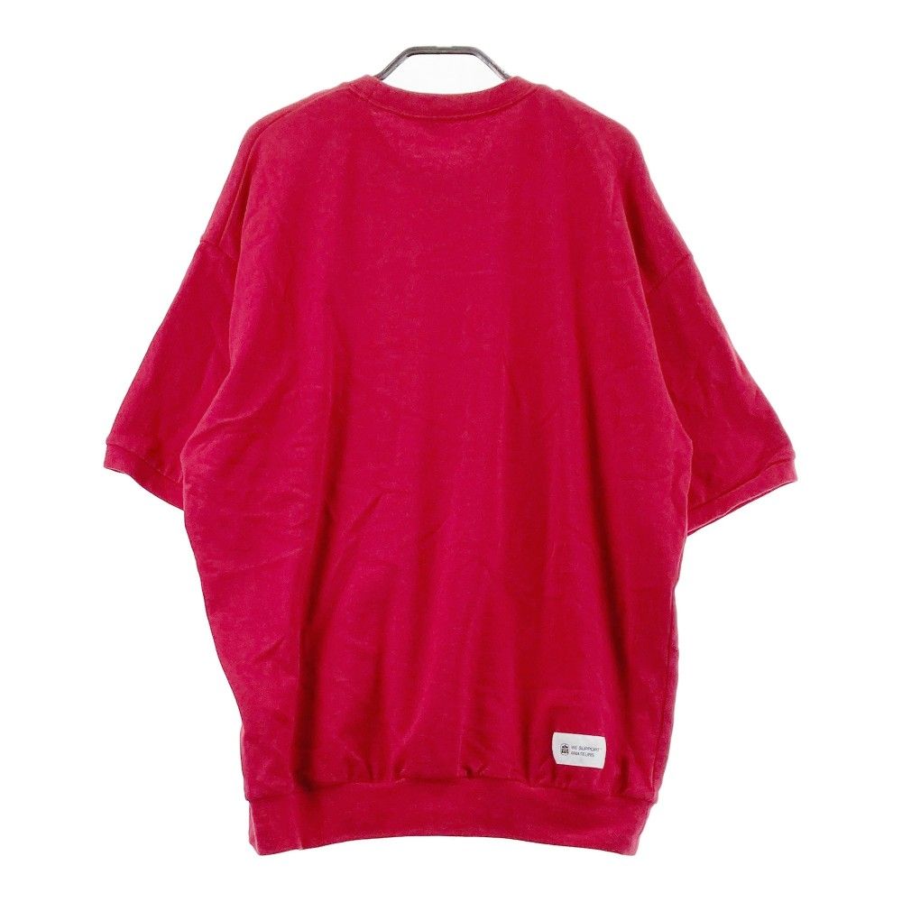 Penguin by Clubhaus レッド 半袖スウェット PENGUIN ペンギン by Mansingwear CLUBHAUS クルーネック 半袖T