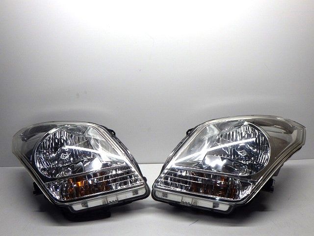 ワゴンR ヘッドライト左右 HID MH23S 100-59193 コーティング 比較的 250927220
