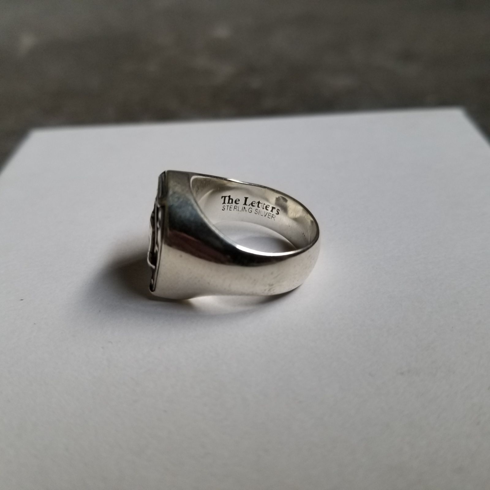 The Letters HORSE & HORSESHOE RING 13 ザレターズ ホースシュー