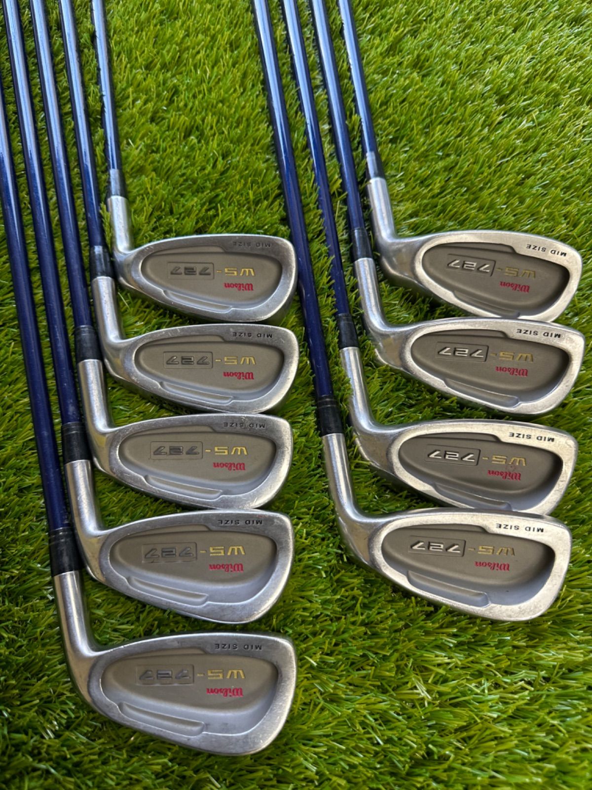 Wilson WS-727 アイアン 9本セット TURBO PRO 45 - メルカリ