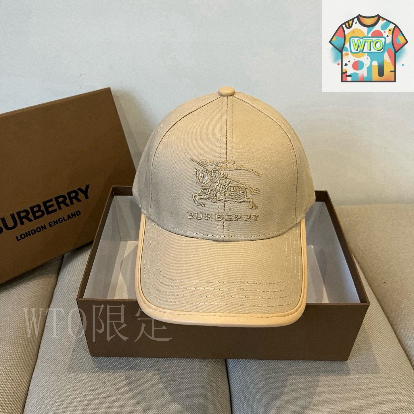 今日WTO】BURBERRY シンプルベースキャップ-1-4-JY39 - メルカリ
